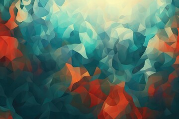 Wall Mural - Abstract background with colorful polygonal design. Abstract background for remember the victims of a right wing conservatism regime. 