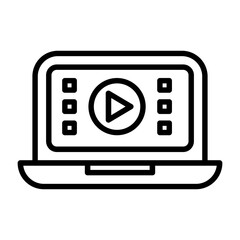 Sticker - Video Icon