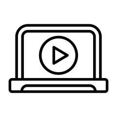 Sticker - Video Icon