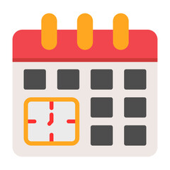 Canvas Print - Schedule Icon