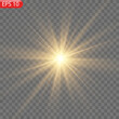© Максим Славов - Sunlight The effect of lightning and lighting, set of zippers, thunderstorm and lightning, symbol of natural strength or magic, light and shine, abstract, electricity and explosion, vector illustratio