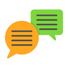 Poster - Chat Balloon Icon