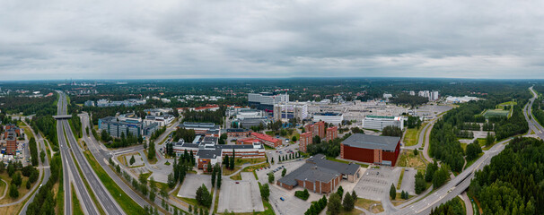 Sticker - Oulu city at summertime, Finland