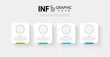 © Jessada Boonlao - Vector infographic design template with 4 options or work steps.