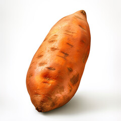 Sticker - Sweet potato isolated on white background