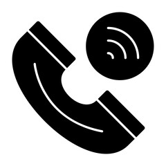 Canvas Print - Phone Call Icon