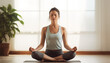 © Alienmonster Images - Only Women Unite in a Tranquil Setting, Embracing the Benefits of Yoga, Meditation, and Mindfulness for a Holistic and Healthy Lifestyle