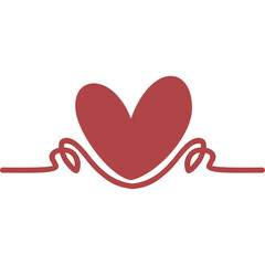 Poster - Cute Doodle Heart