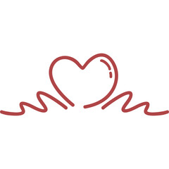 Poster - Cute Doodle Heart