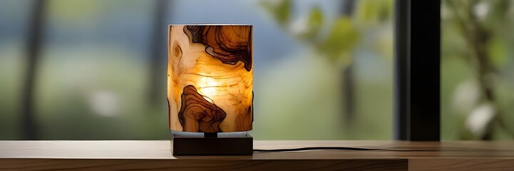Resin lamp