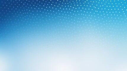 Poster - white and blue halftone dots gradient pattern pop texture grunge dots background
