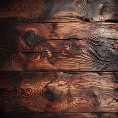 Poster - Beautiful wood texture as background abstract. Illustration for cover, interior design. Generative AI