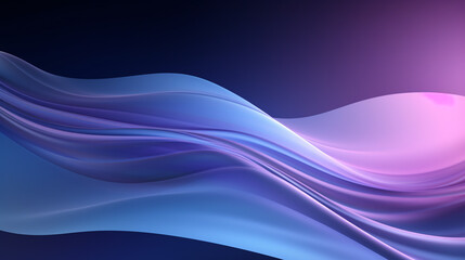 Wall Mural - purple and blue patterns with shiny curves mixed with black look gloomy and magical.