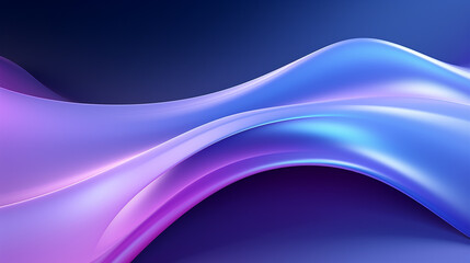 Wall Mural - purple and blue patterns with shiny curves mixed with black look gloomy and magical.