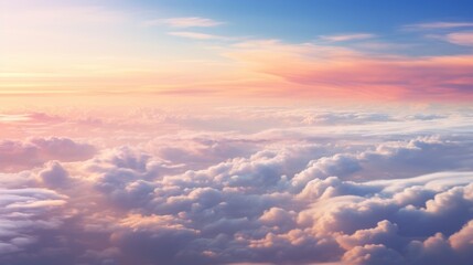 Wall Mural - abstract beautiful color sky above background