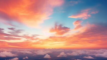 Wall Mural - Abstract Beautiful color sky above background