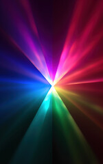 Poster - Rainbow Light effect