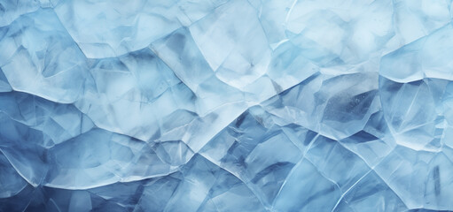 Wall Mural - Closeup ice surface cracks or scratched texture background.cold frozen and freeze concepts