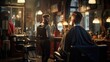 © cherezoff - Barber in a barbershop