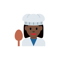 Poster - Woman Cook: Dark Skin Tone