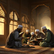 © DALU11 - Muslim people praying in a mosque.