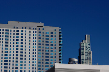 Poster - Architecture in the downtown of Chicago, USA