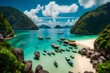 paisaje idilico de playas y costas de tailandia islas y mar de phuket viajes de aventura y ensueno