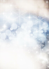 Sticker - bokeh holiday background for Christmas