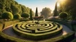 labyrinth in the park