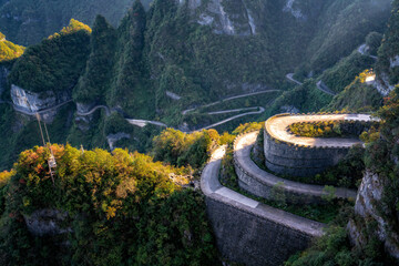 Wall Mural - China Zhangjiajie Natural Mountain scenery scenery