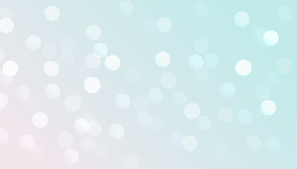 Wall Mural - abstract bokeh banner with glowing light effect