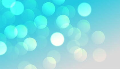 Wall Mural - decorative blurred bokeh banner with abstract and glowing effect