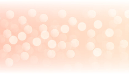 Wall Mural - shiny bokeh banner with defocused effect for your design