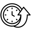 © Uniconlabs - Server Uptime Outline Icon
