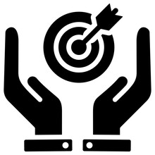 Objectivity Glyph Icon