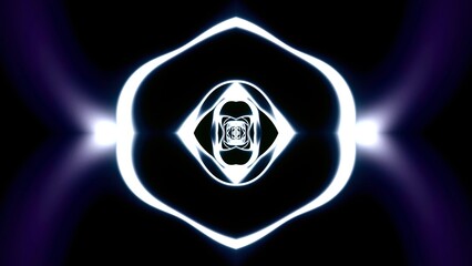 Wall Mural - hypnotic animation with moving plasma rings. design. hypnotic pattern of moving plasma rings. beauti