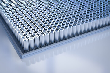 Group of alkaline and li-ion or rechargeable batteries