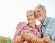 © Lumos sp - woman man senior couple happy retirement together elderly active vitality park fun smiling love old nature wife happiness mature hug park outdoor