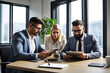 © christianjunior - business team working together in office