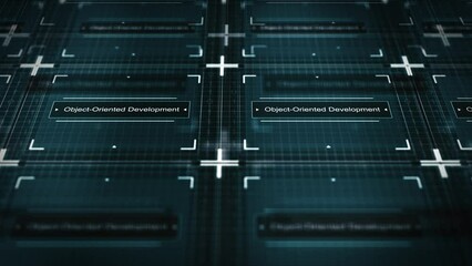 Computer Network of Software Program Running - Object-Oriented Development