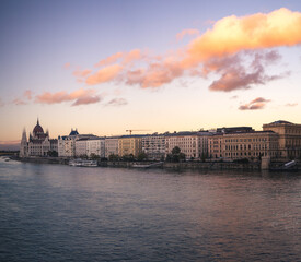 Sticker - The Hungarian Parliament with Margaret Island