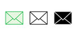 © AAVAA - Mail icon set. email icon vector. E-mail icon. Envelope illustration