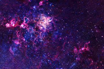 Wall Mural - beautiful cosmic nebula. elements of this image furnished by nasa