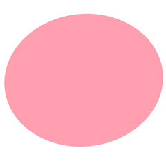 Sticker - pink button circle 