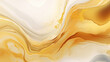 Marbled gold and cream swirls create a luxurious abstract backdrop