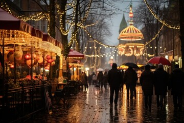 Poster - Christmas Markets - Generative AI