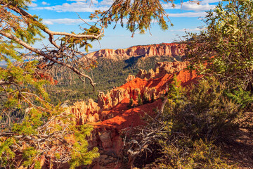 Canvas Print - Giant natural amphitheater