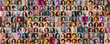 Large panorama of women and girls of many generations