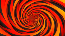 Red And Orange Spiral Background 