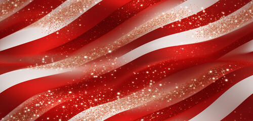 Wall Mural - red and white background